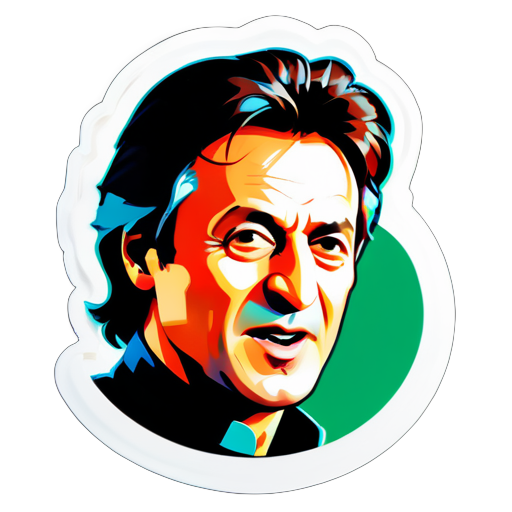 cho tôi khuôn mặt của Imran Khan sticker