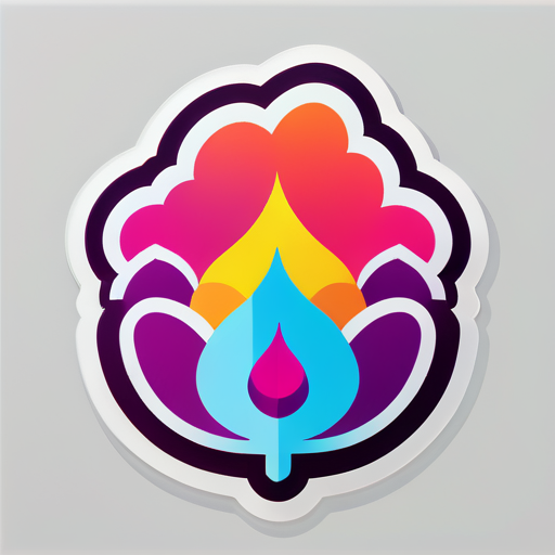 holi sticker