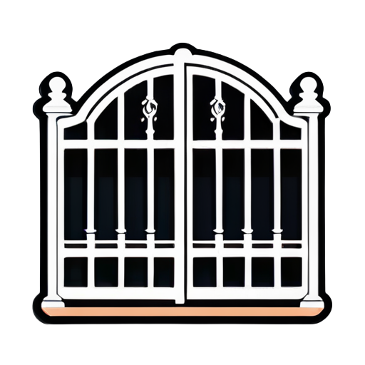 gate sticker