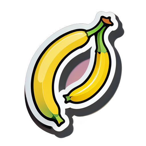 Banana sticker