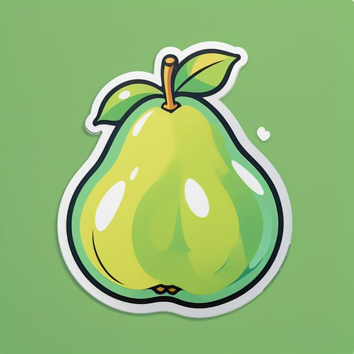 Fresh Pear. sticker