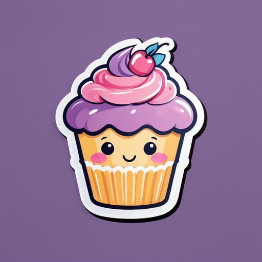 cute Cupcake sticker