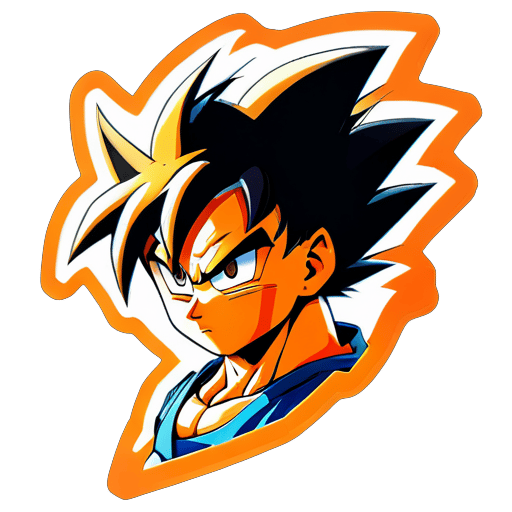 Goku 数字化 sticker
