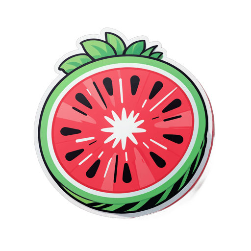 Fresh Watermelon sticker