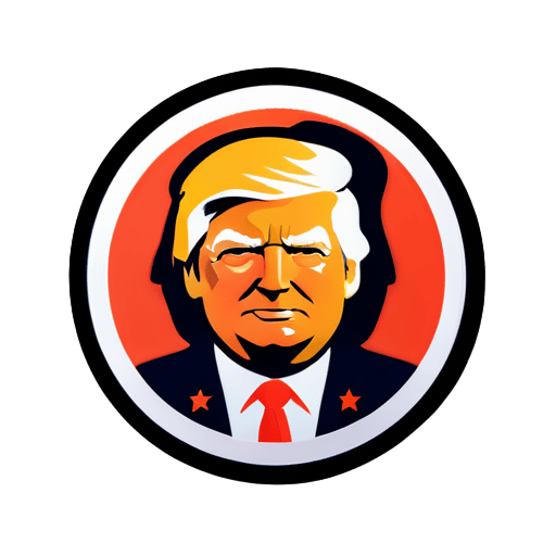 Trump
 sticker