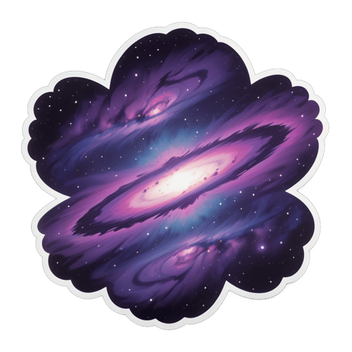 Nocturnal Nemesia Nebula sticker