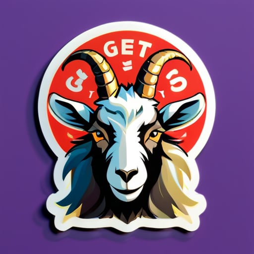 !! Not enough for the goat's scent sticker