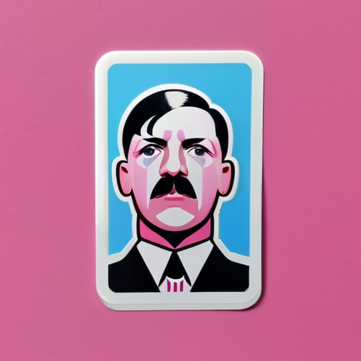 transgender Hitler sticker