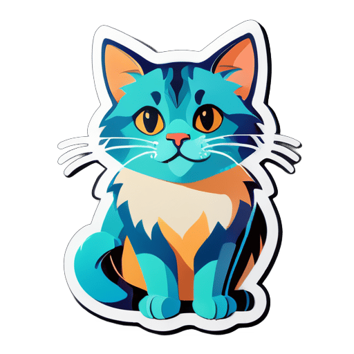 Katze sticker