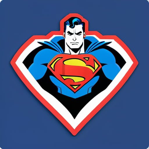 Superman sticker