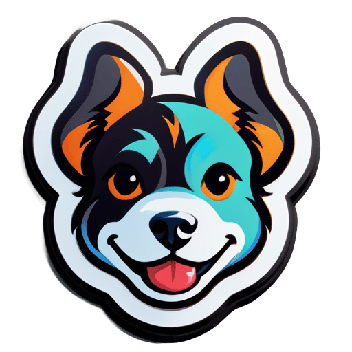 dog sticker