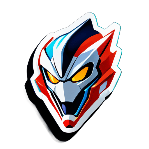 Ultraman Tiga sticker