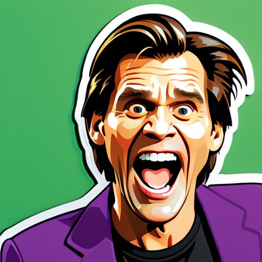 sticker của Jim Carrey sticker