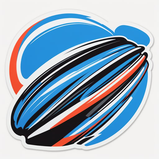 Racing Stripes sticker
