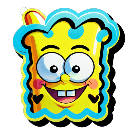 spongebob sticker