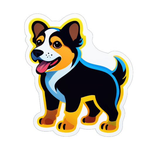 dog sticker