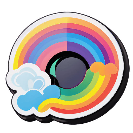 Rainbow  sticker