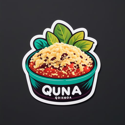 Leckerer Quinoa sticker