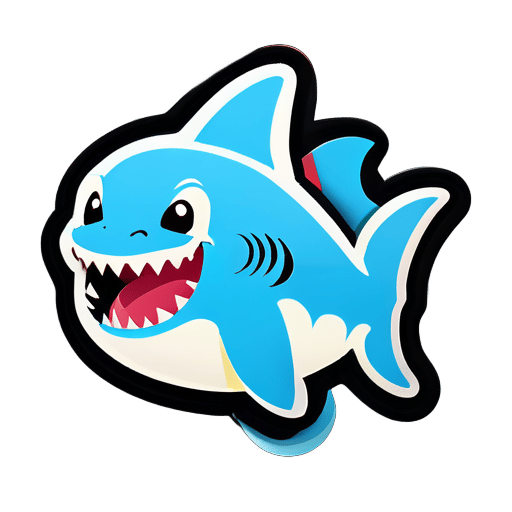宝贝鲨鱼 sticker