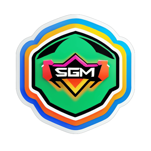 Smashergaming07 erstellt ein BGMI-Gaming-Logo sticker