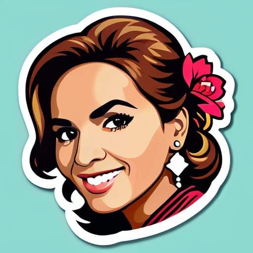 maria becerra argentinische Sängerin sticker