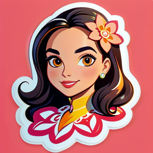 maria becerra sticker