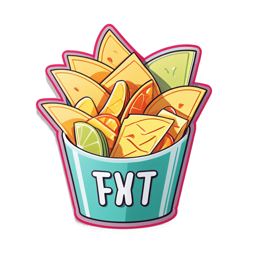 Chips Frais Snacks sticker