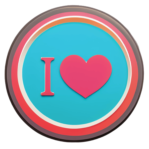 'Love' sticker