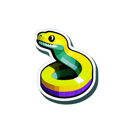 create a 3D snake game using html, css , javascript and give me codes in different jobs sticker
