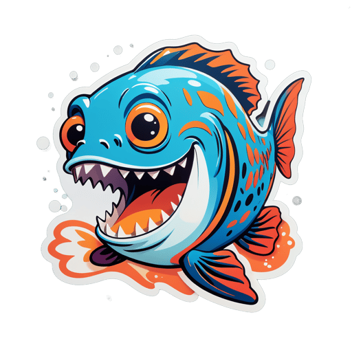 Peixe Feliz sticker
