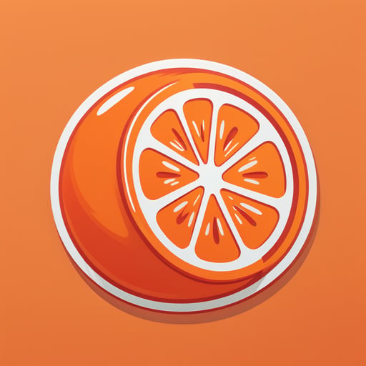 Fresh Orange sticker