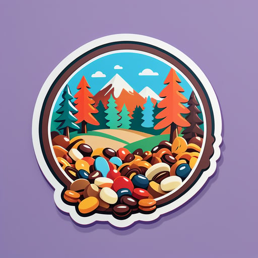 Fresh Trail Mix sticker
