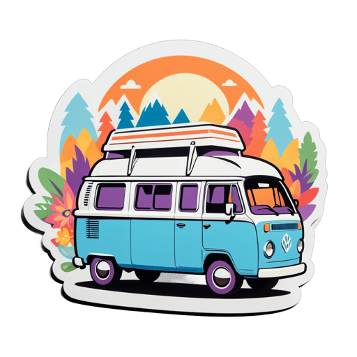 Camper Van sticker