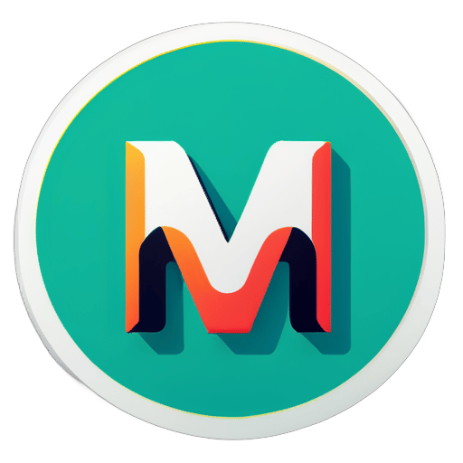 m sticker