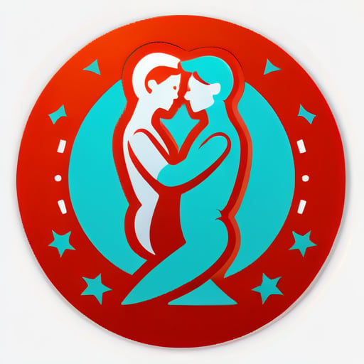 couple having sex
 sticker