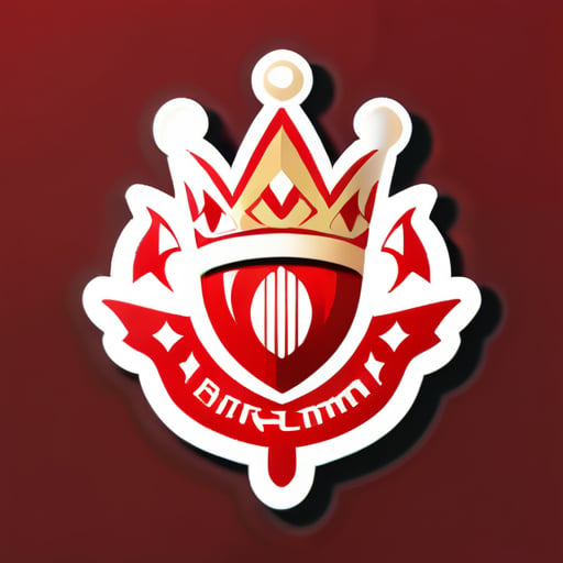 Logotipo do Kings XI cricket sticker