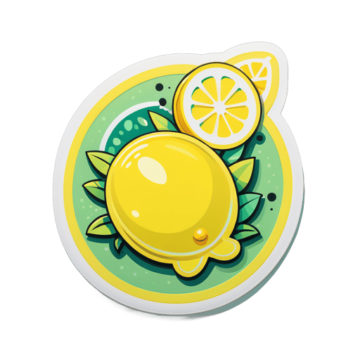 Zesty Lemon sticker