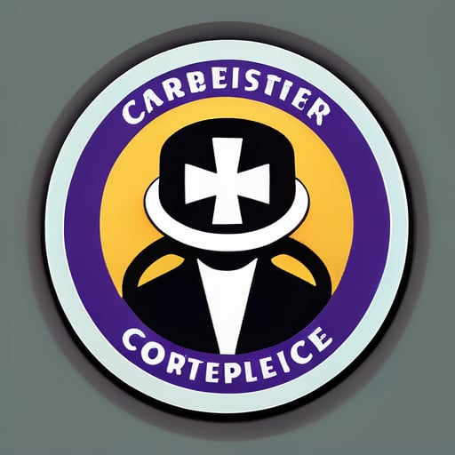Caretaker Logo sticker