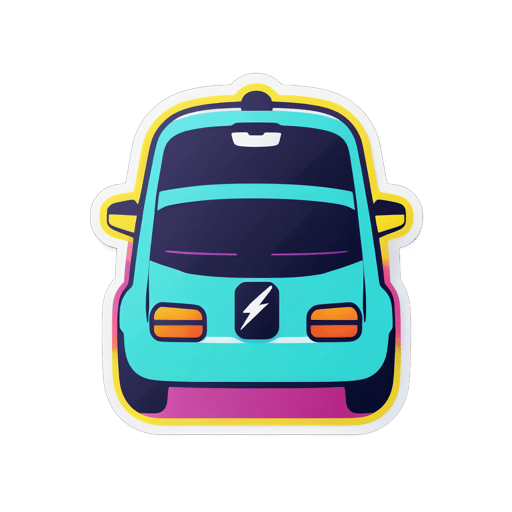 Electric Car Charger sticker