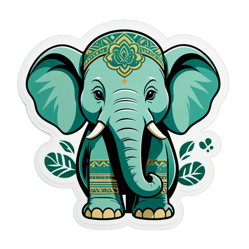 Sábio Elefante Sábio sticker
