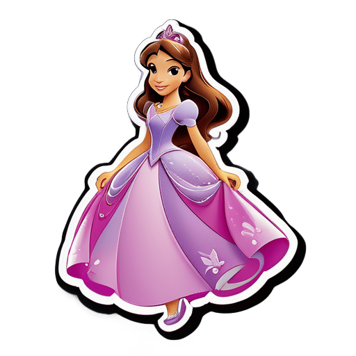 Disney Princess Runaway sticker