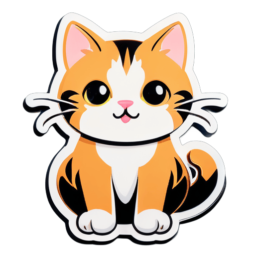 Cute cats sticker