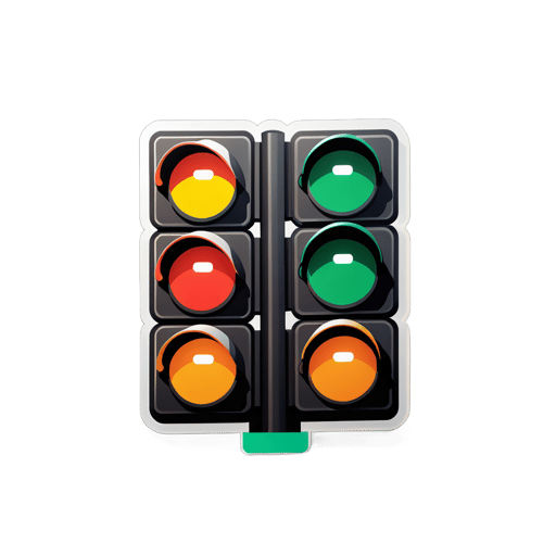 Traffic Lights sticker