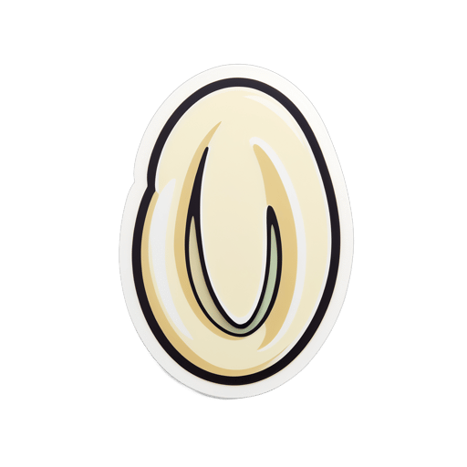 Vibrant Vanilla Bean sticker