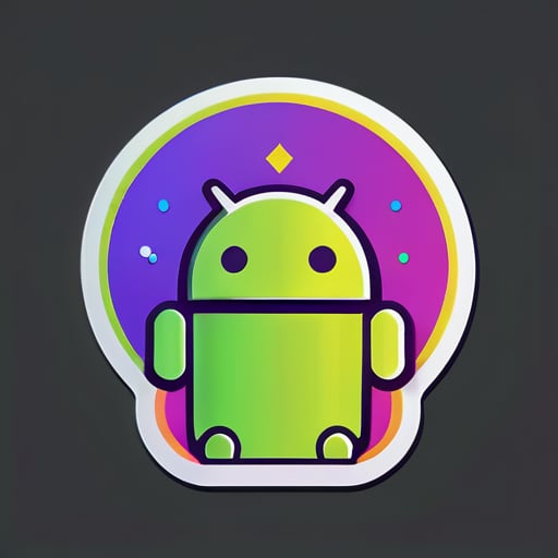 Android-Entwickler sticker