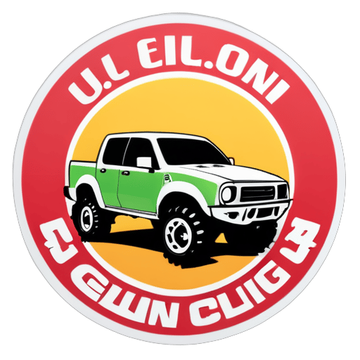 Um clube de off-road chamado: Lei Qun sticker