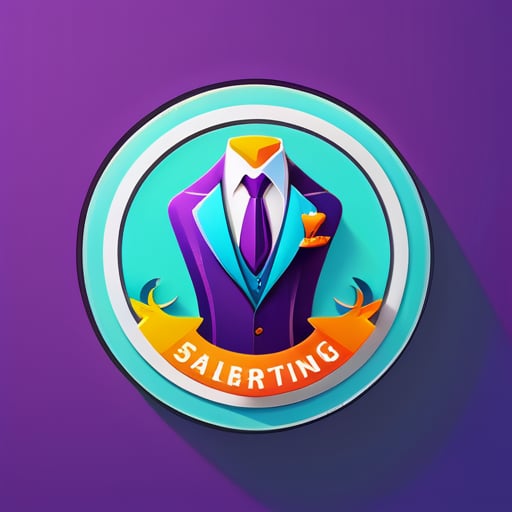 ロゴ for tailoring app sticker