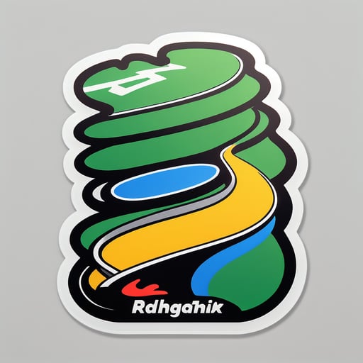 Đường đua Nürburgring sticker