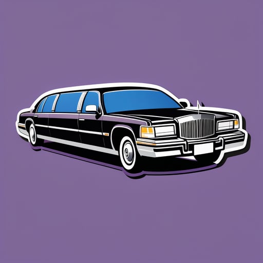 Limousine Stretch sticker