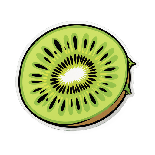Kiwi frais sticker